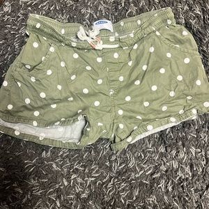 Old Navy 12-14 girls polkadot shorts